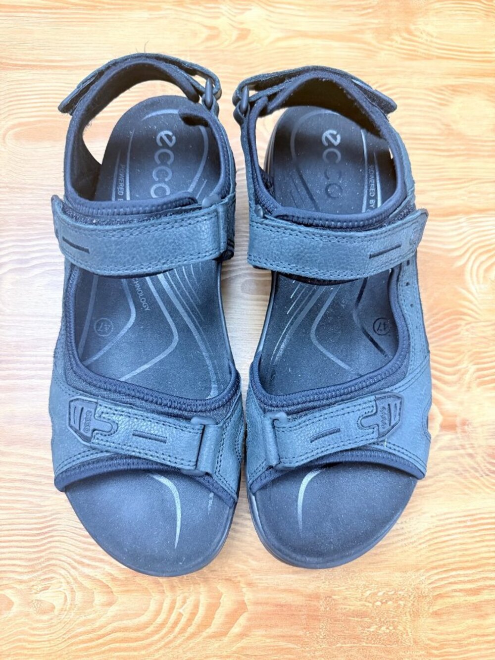 ECCO Yucatan Sport Sandal – Men's Size 13.5, Black - 894